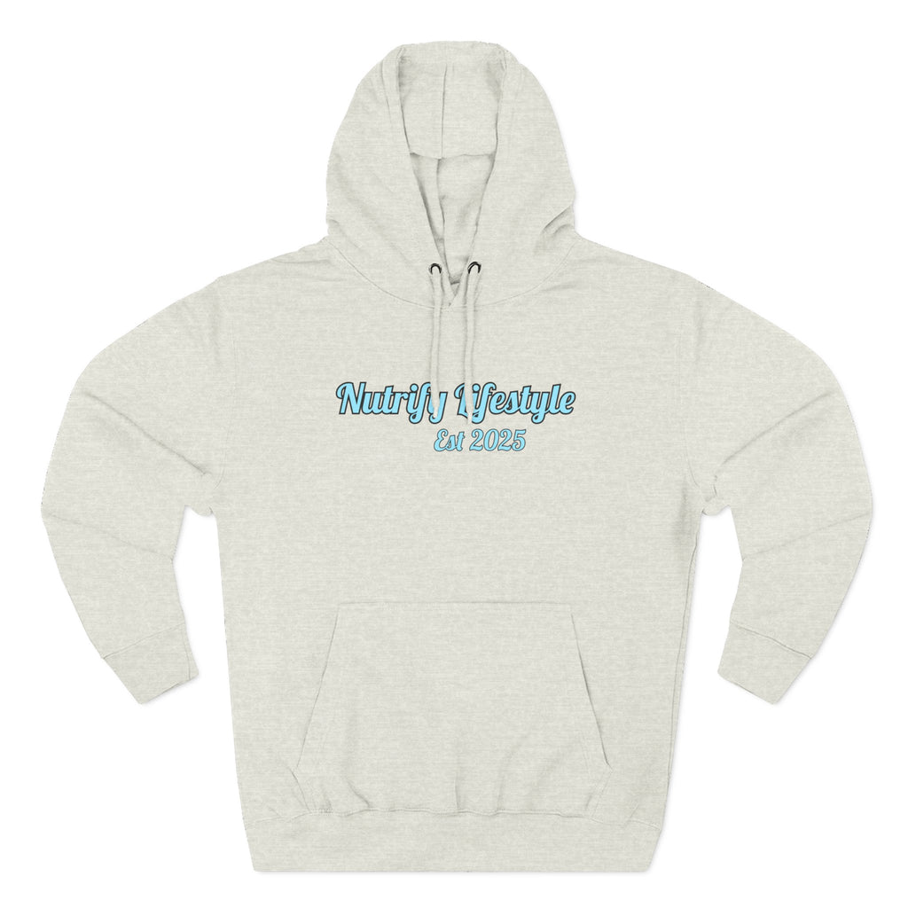 Nutrify Unisex Hoodie (Light grey)