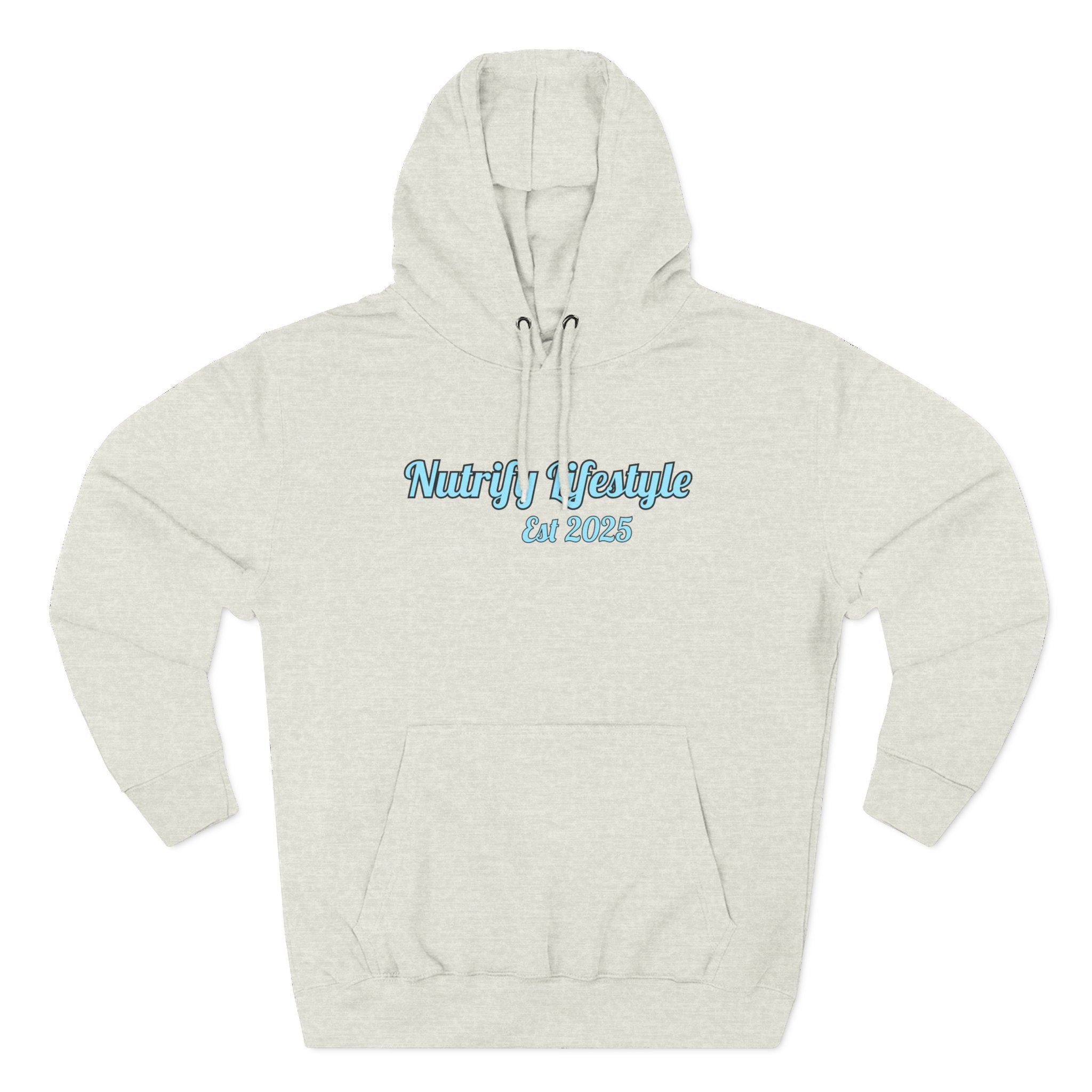Nutrify Unisex Hoodie (Light grey)