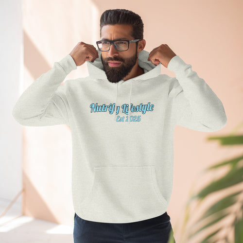 Nutrify Unisex Hoodie (Light grey)